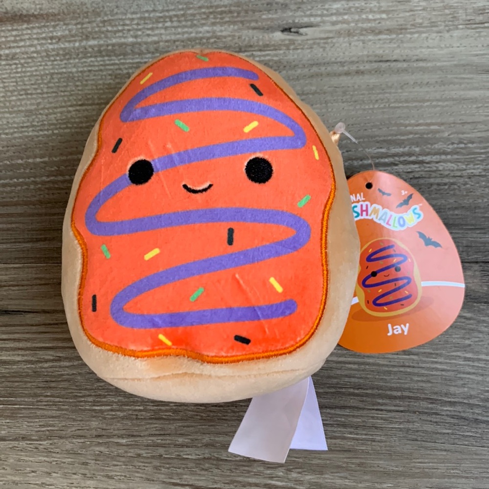 Squishmallows Jay The Donut 5” Jazwares collectible Soft Plush Holiday Toy New